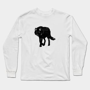 Black Wolf Long Sleeve T-Shirt